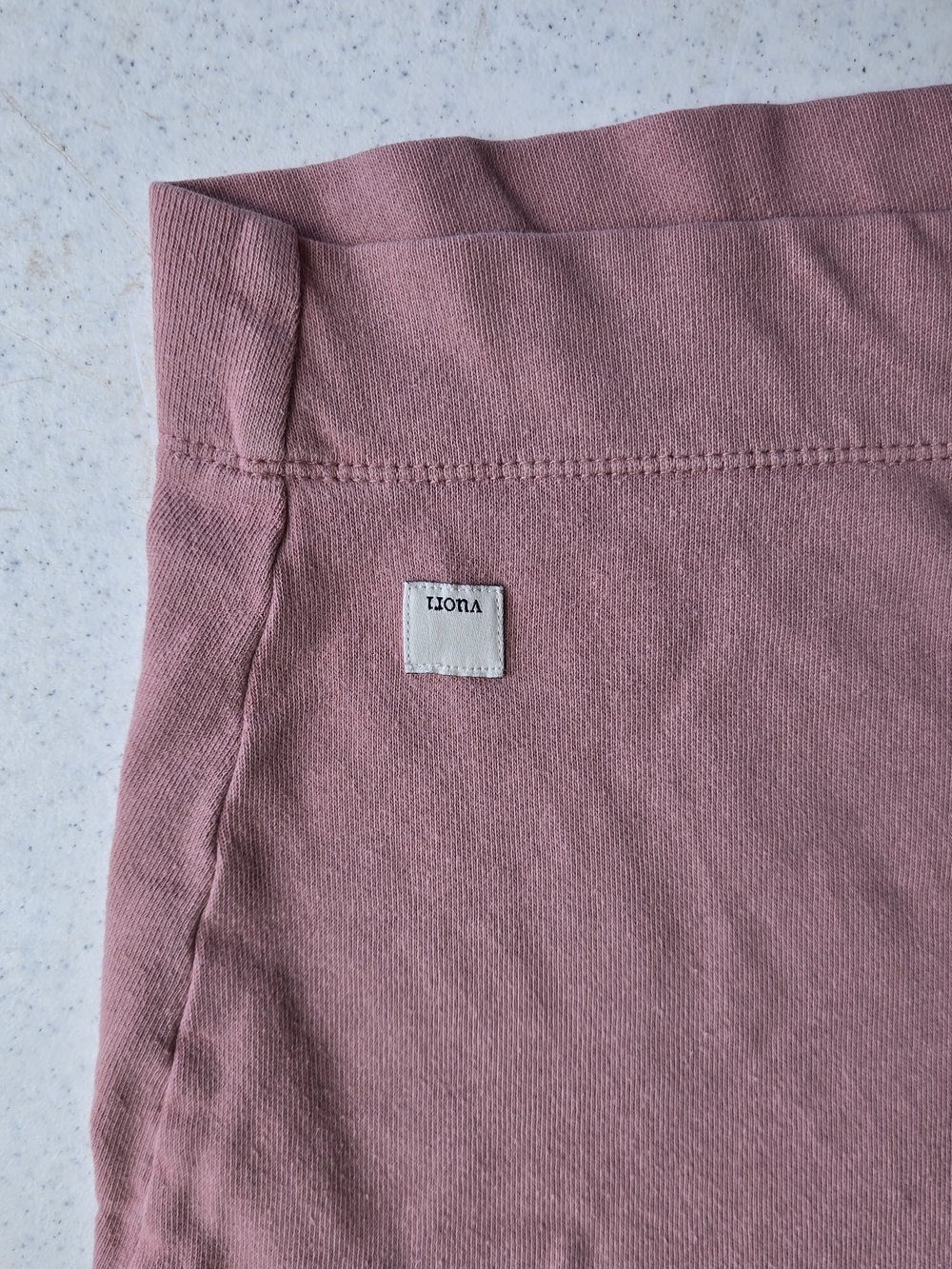 Vuori Dusty Rose Knit Skirt